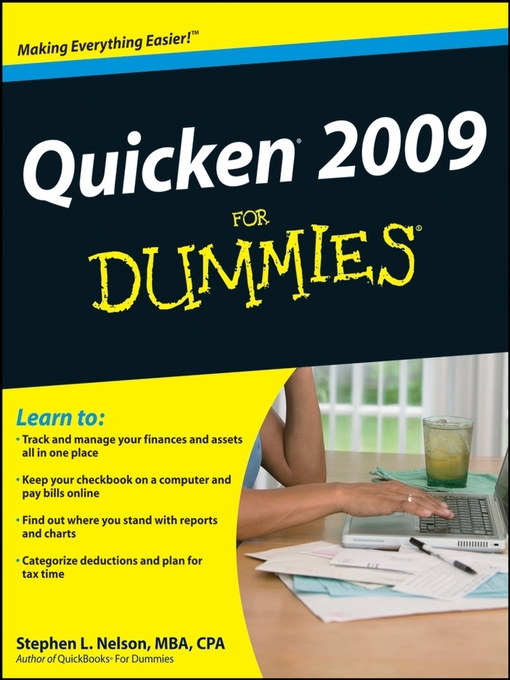 Cover image for Quicken 2009 For Dummies
